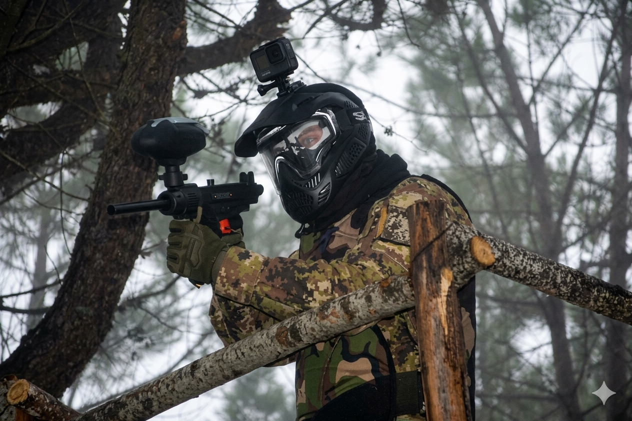 Action cam paintball Nebrowoods