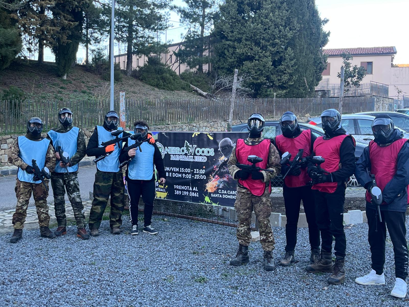 Gruppo di giocatori al Nebrowoods